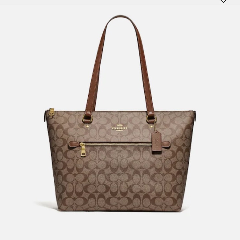 Coach Gallery Tote in Signature Canvas
